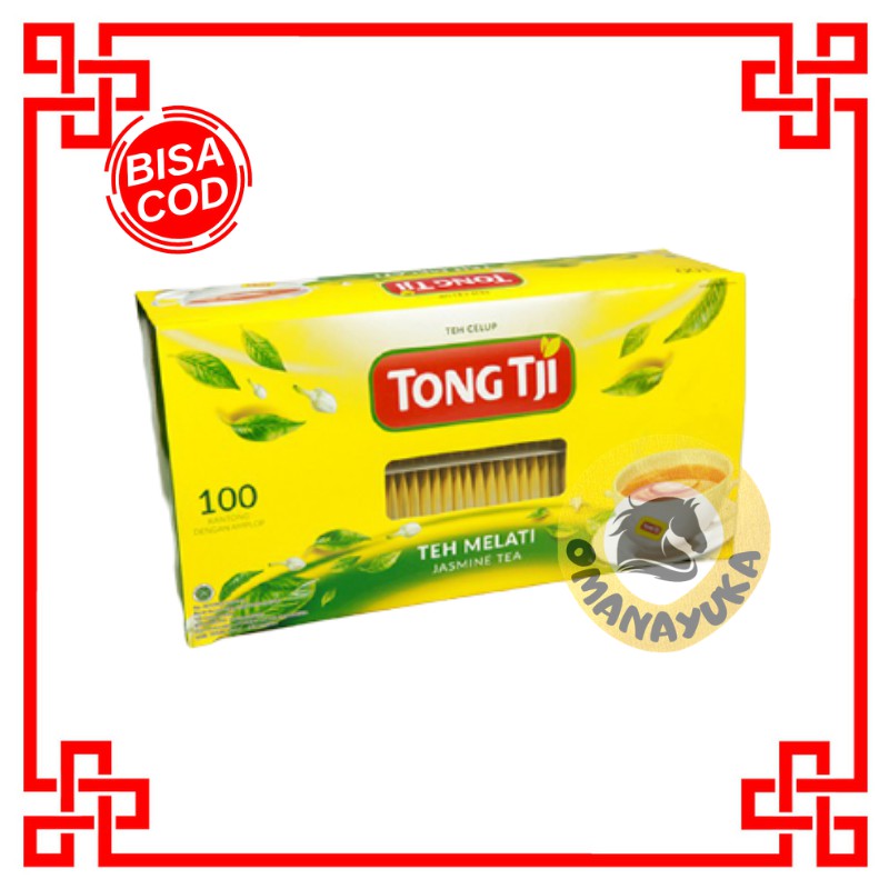 

Tong Tji Jasmine Tea Teh Celup Dgn Amplop 1 pack (2 gr x 100 teabags)