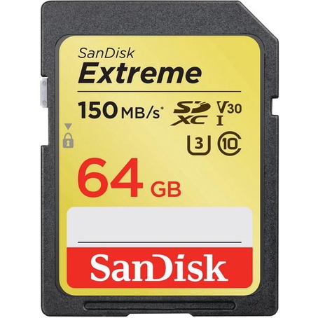 SD Card Sandisk Extreme UHS-I 150Mbps - 32GB/64GB/128GB