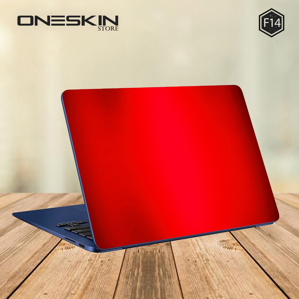 Skin Laptop Compaq-Skin Laptop Fujitsu-Garskin Laptop Dell-Red Metalic