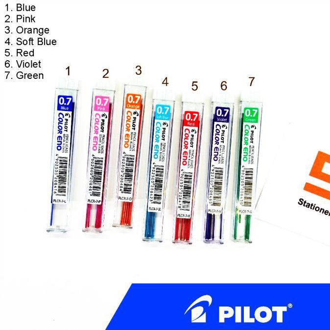 

Isi Pensil Mekanik Warna Pilot Color Eno 0.7mm - Red