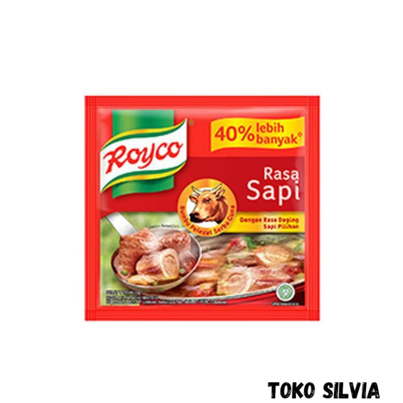 

Bumbu penyedap ROYCO SAPI 8gr - 1 Renceng (12 sachet)