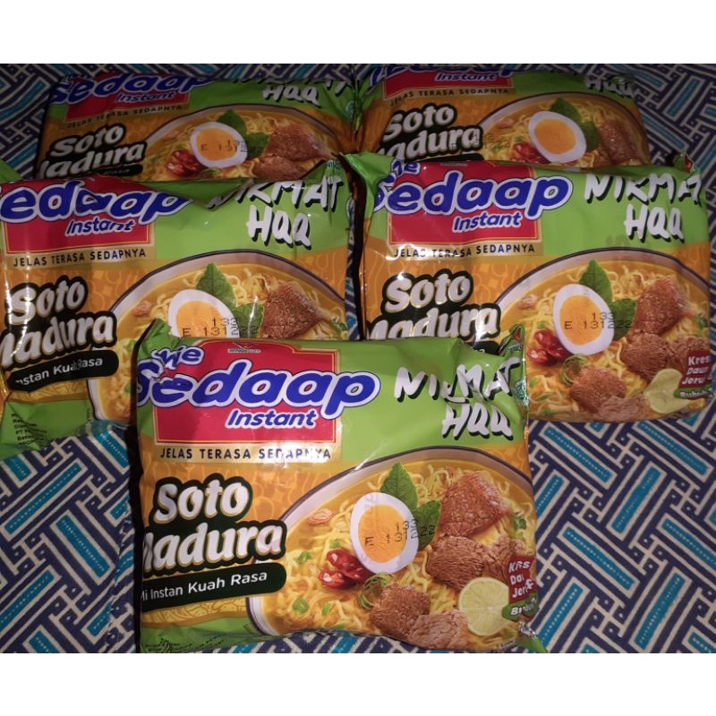 

(New) Mie Sedaap Soto Madura 82gr , Goreng AYAM BAKAR LIMAU 86gr
