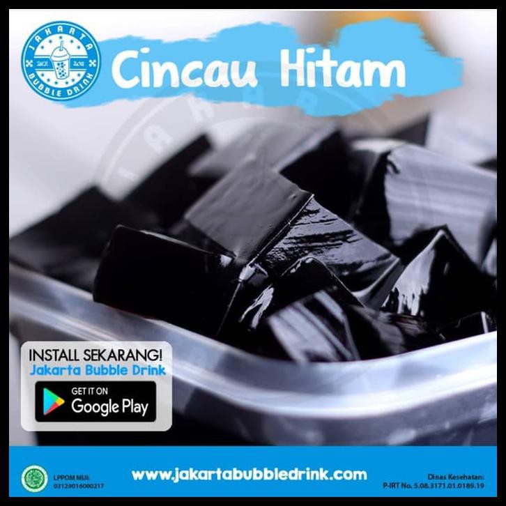 

Iaoh Bubuk Cincau Hitam - Grass Jelly Powder - Serbuk Topping Minuman Npd4