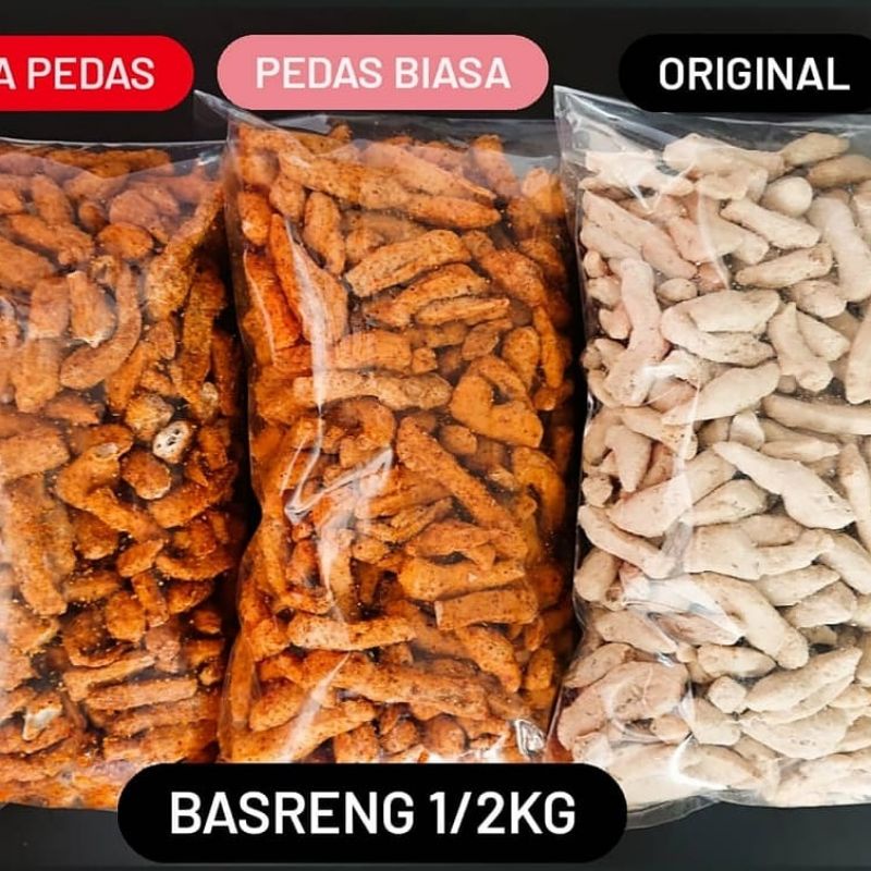 

Basreng (Bakso goreng) 500gr