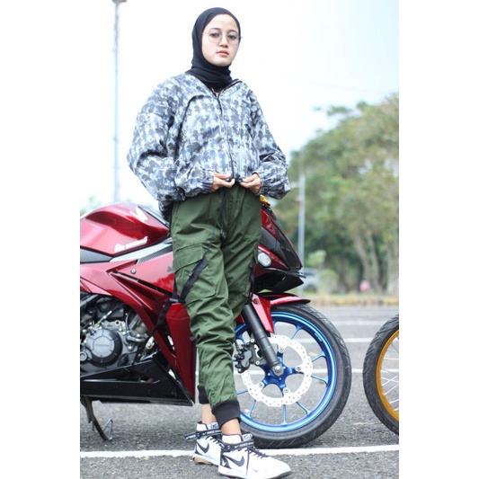 joger cargo Korean style / celana panjang / joger cargo pant pria