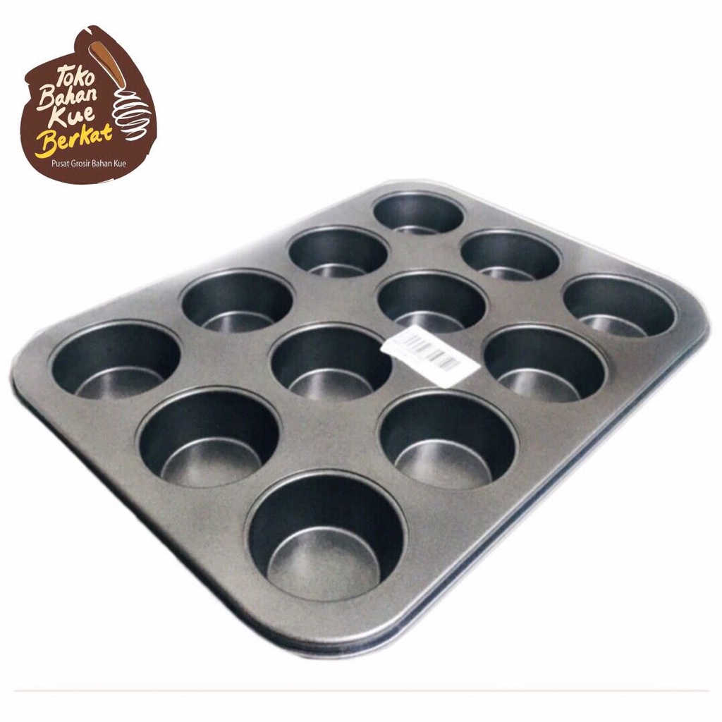 Loyang 7-12 / Loyang Muffin Teflon/ 6pcs/SetengahLsn
