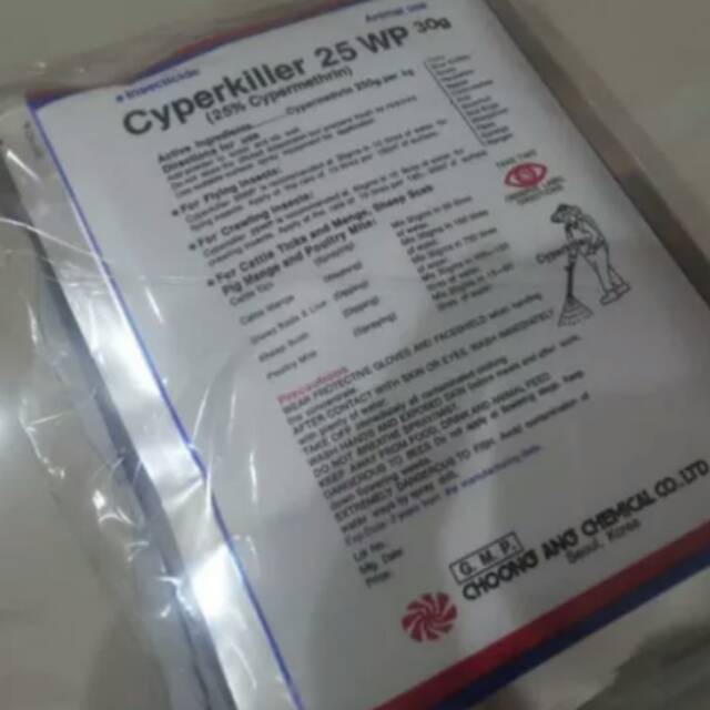 cyperkiller 25 WP pembasmi hama dan kutu walet