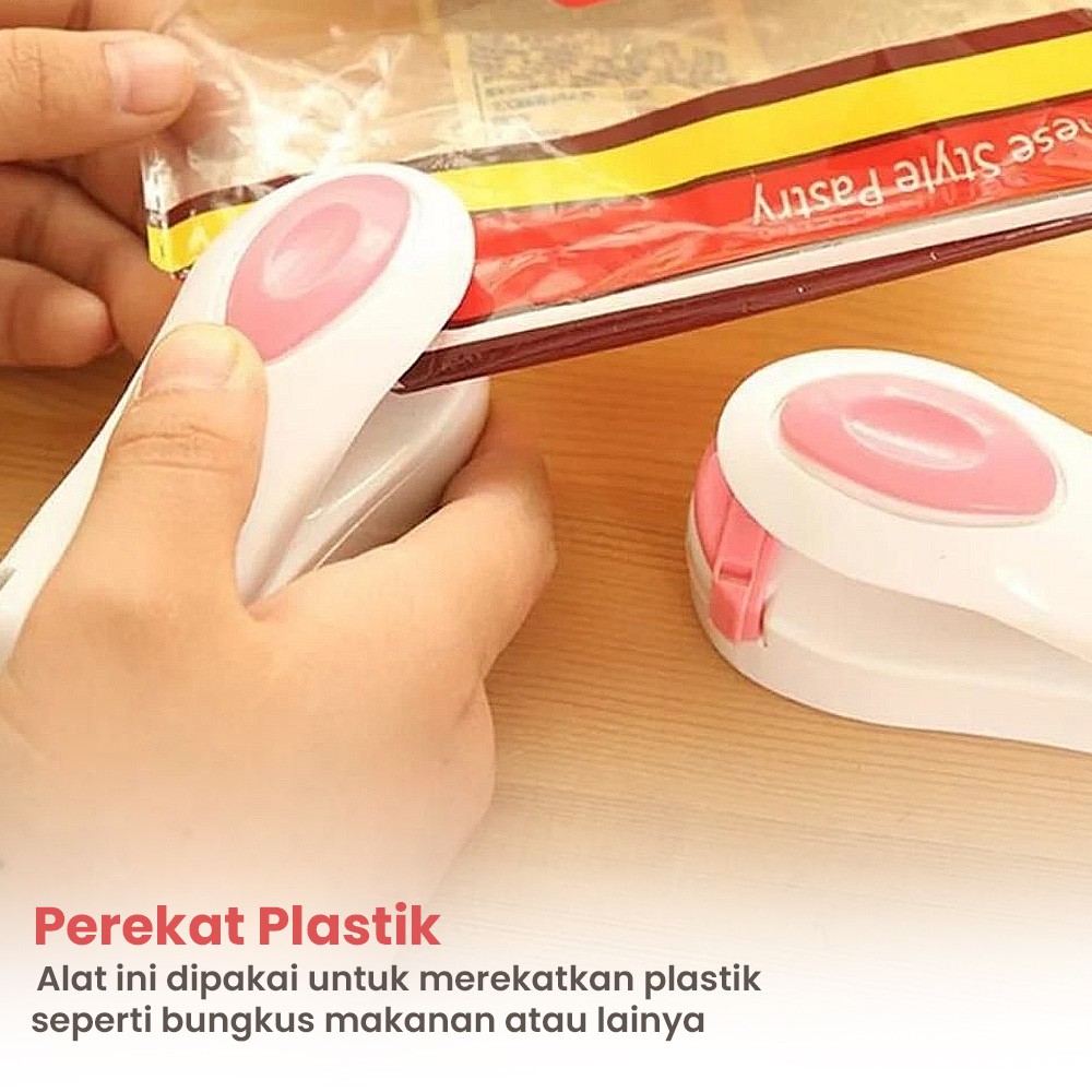 Perekat Plastik Sealer Mini Generasi 2 Seal Kecil Hand Sealer