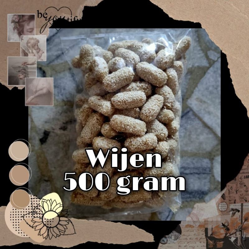 

Kerupuk kue wijen