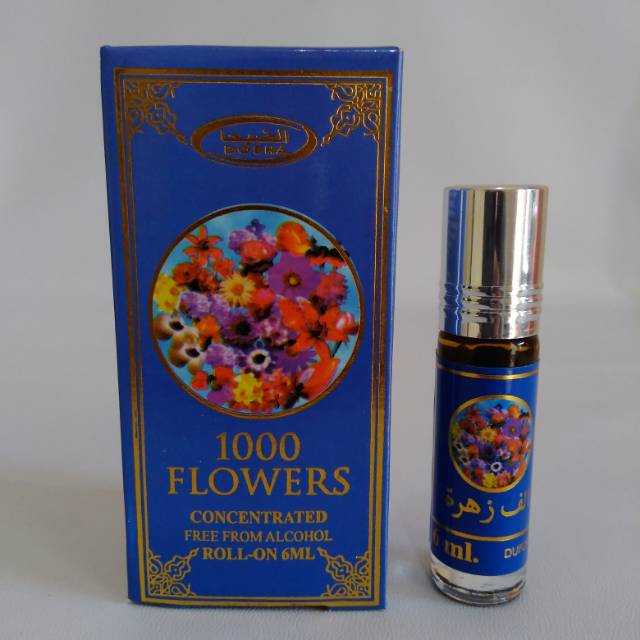 Parfum Minyak Wangi Dobha Aroma 1000 Bunga Flowers 6ml Original