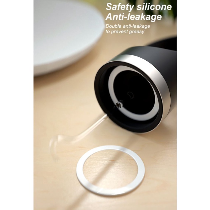 ready to ship !!! Portable push type oil spray bottle barbecue oil control glass oil pot spray type seasoning bottle OWT