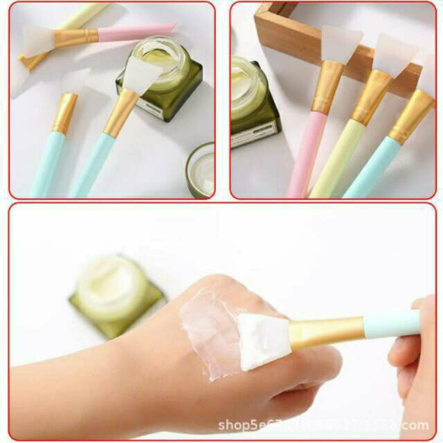 Kuas Masker Silikon / Kuas Masker Silicone / Kuas Silikon / Kuas Karet / Spatula Masker