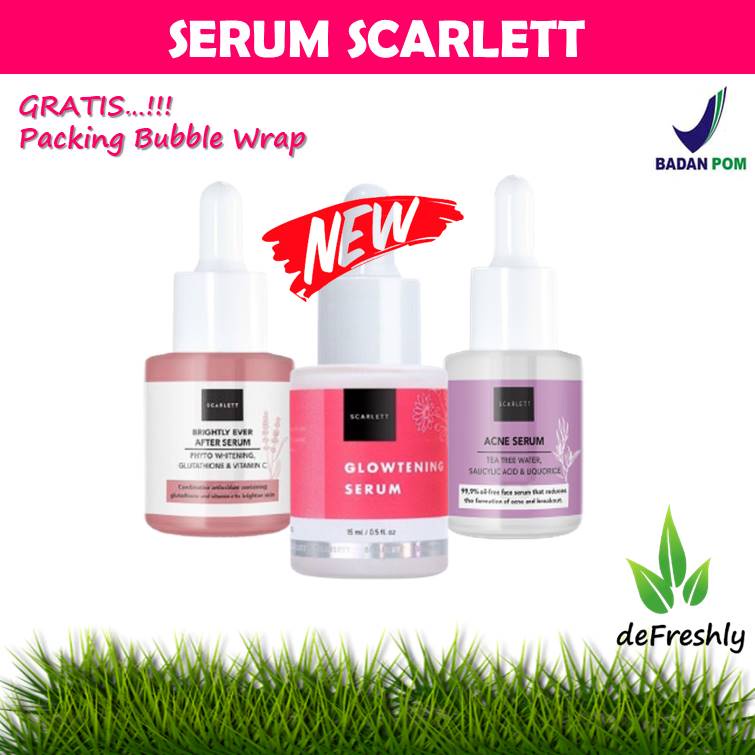 SCARLETT Serum | Glowtening / Brightly Ever After / Acne / Niacinamide / Retinol - serum scarlet