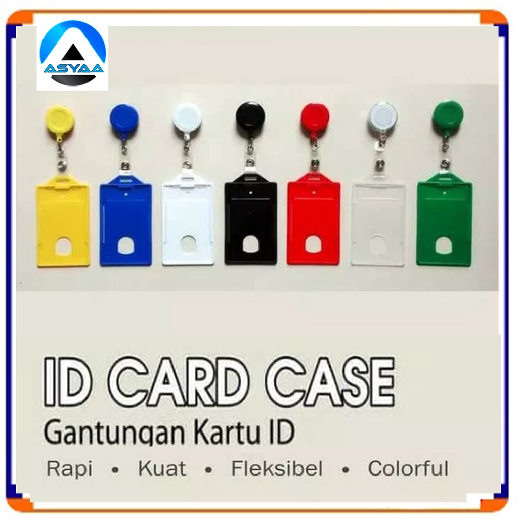 Jual Holder Id Card Plastik Dan Yoyo | Shopee Indonesia