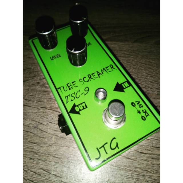 efek gitar / guitar effect stompbox custom tube screamer over drive