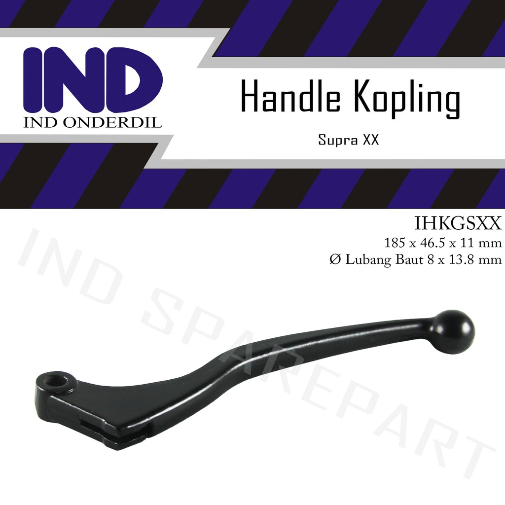 Handle-Handel-Hendle-Hendel-Tuas-Lever Kopling-Tangan Kiri Supra XX