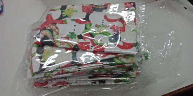Tempat Tissue Pouch Tissue Tissue Cover Souvenir Ulang Souvenir Natal Murah Acara Gereja Christmas