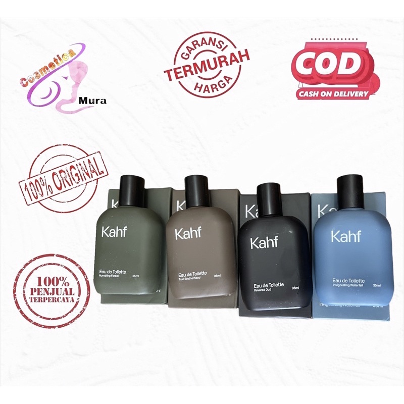 ⚡️[ 35 ML ] kahf eau de toilette - parfume kahf pria - parfum pria kahf