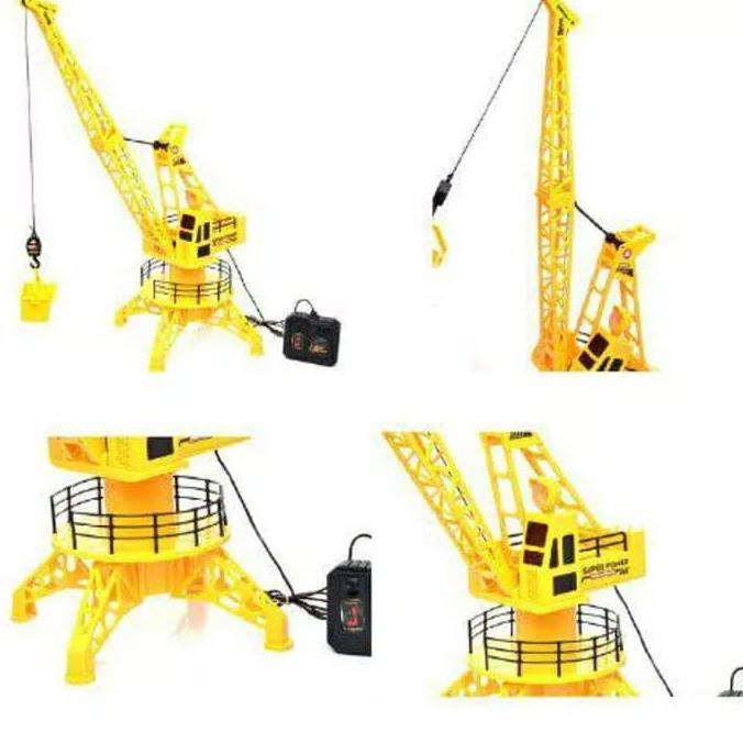 MINIATUR RC ALAT BERAT TOWER CRANE