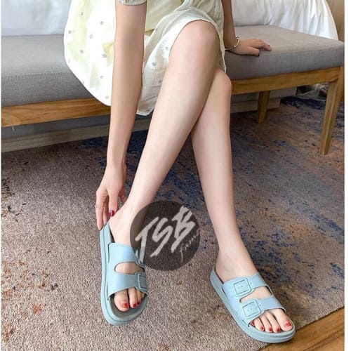 Sandal Jelly Selop Karet Import FIONA 1988 - 2 new