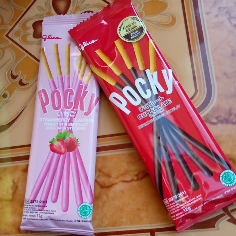 POCKY MINI / GLICO POCKY SINGLE / POCKY SACHET / POCKY COKLAT / POCKY STRAWBERRY GLICO WINGS POCKY POKI