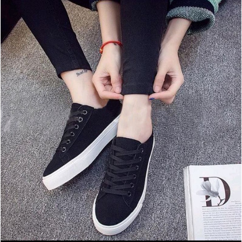 Sepatu Kets Sneakers Casual Wanita  DS / Sepatu Sekolah Wanita