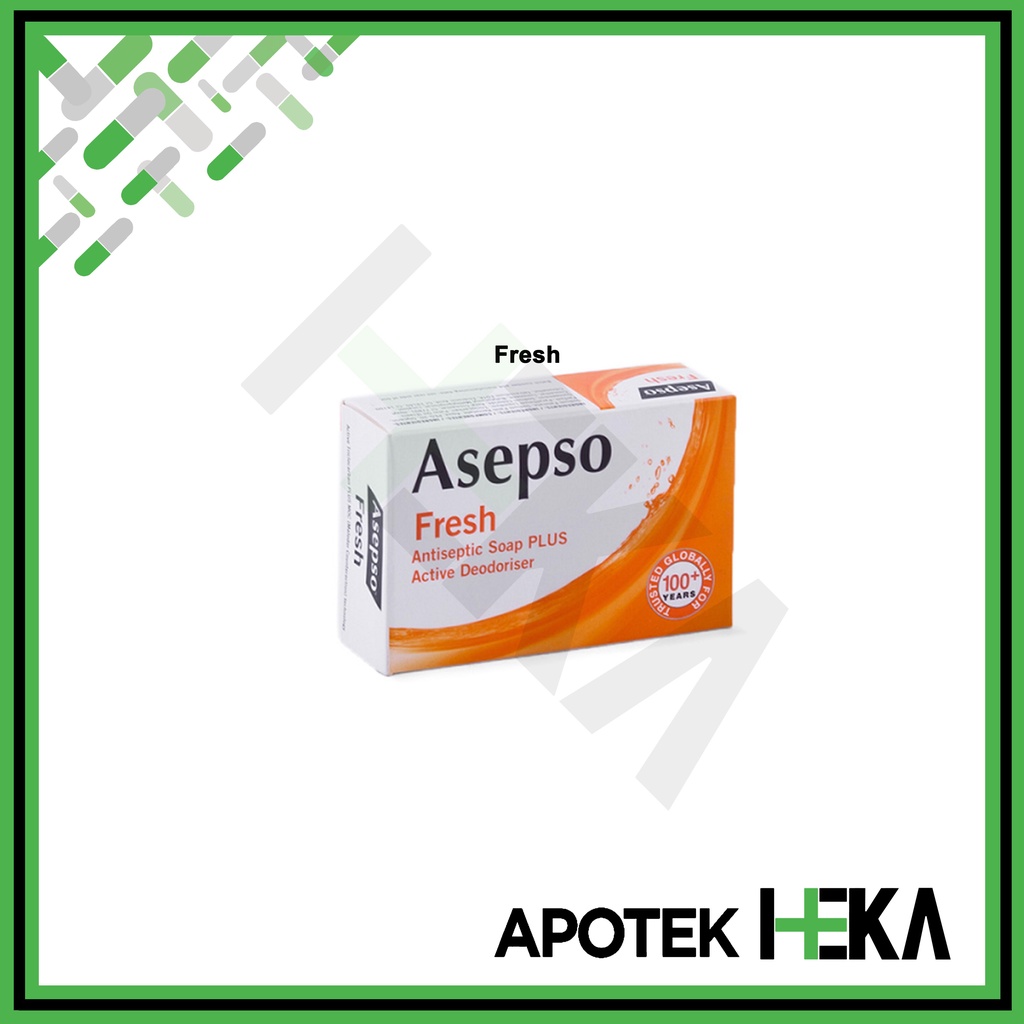 Asepso Bar Soap - Sabun Batang Antiseptik Mengurangi Bau Badan (SEMARANG)