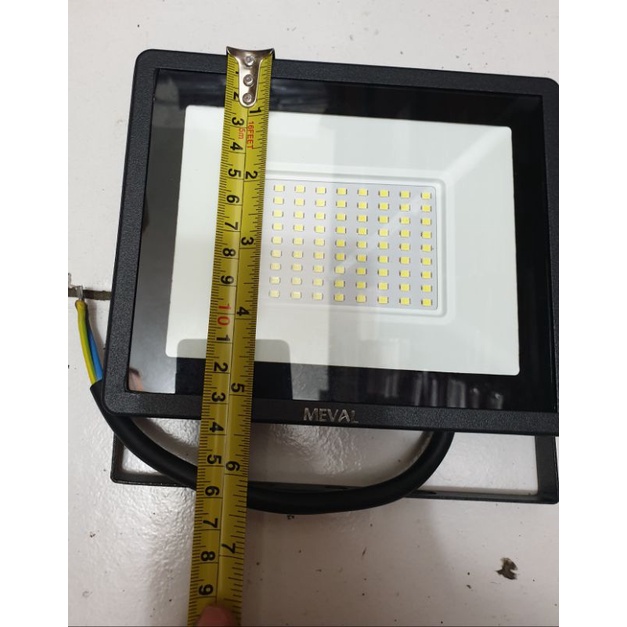 Meval Floodlight Eco 50w. Lampu Led sorot outdoor 50Watt. Flood Light