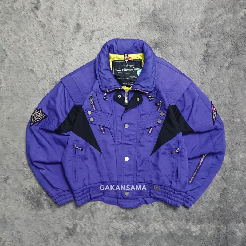 Jaket Vintage Ellesse Crop Racing Authentic