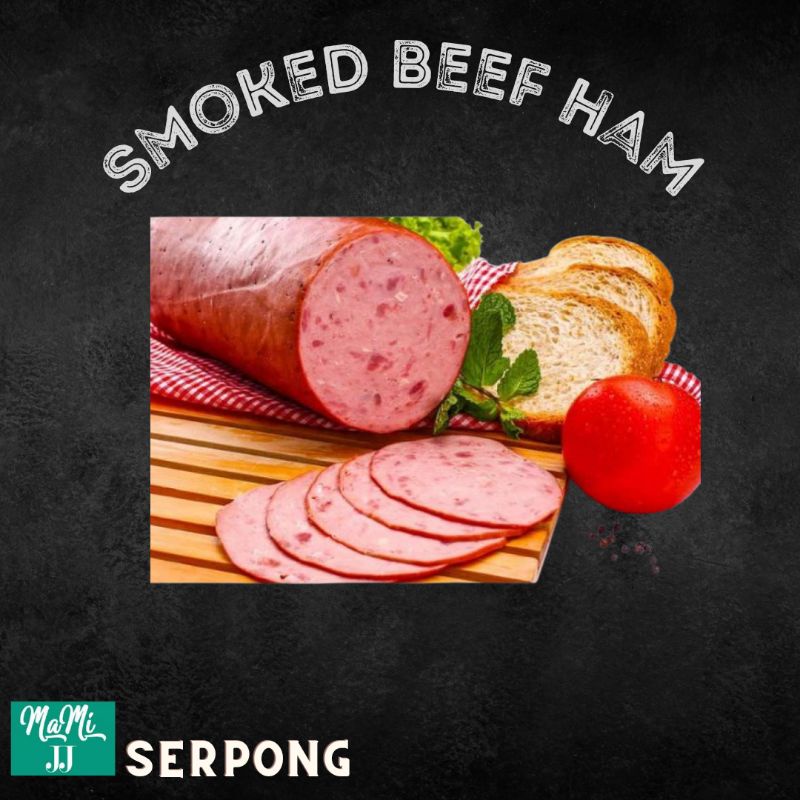 Smoked Beef Ham/Ham Sapi Premium/500gr