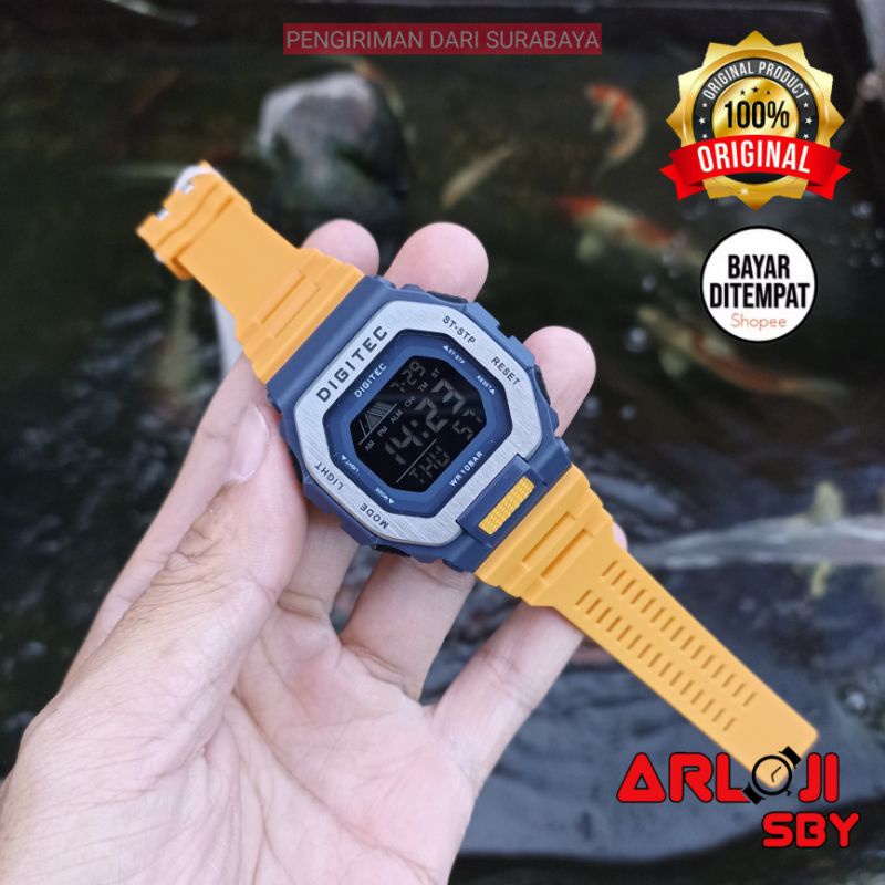 JAM TANGAN PRIA DIGITEC DG 5050 ORIGINAL TAHAN AIR 100M