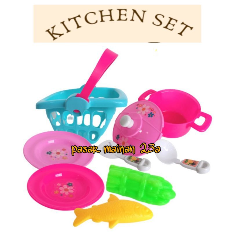 Mainan Anak Kitchen Set Masak Masakan Dapur anak Murah