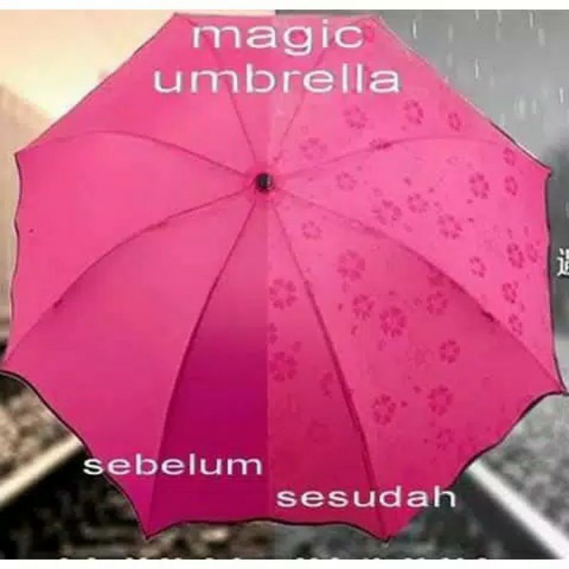 PAYUNG LIPAT 3D MAGIC PAYUNG ANTI UV UMBRELLA