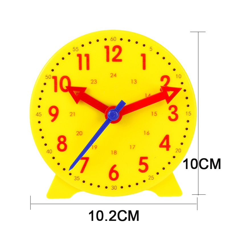 Mainan Edukasi Anak Model Jam Dinding 3 Jarum 12H / 24H