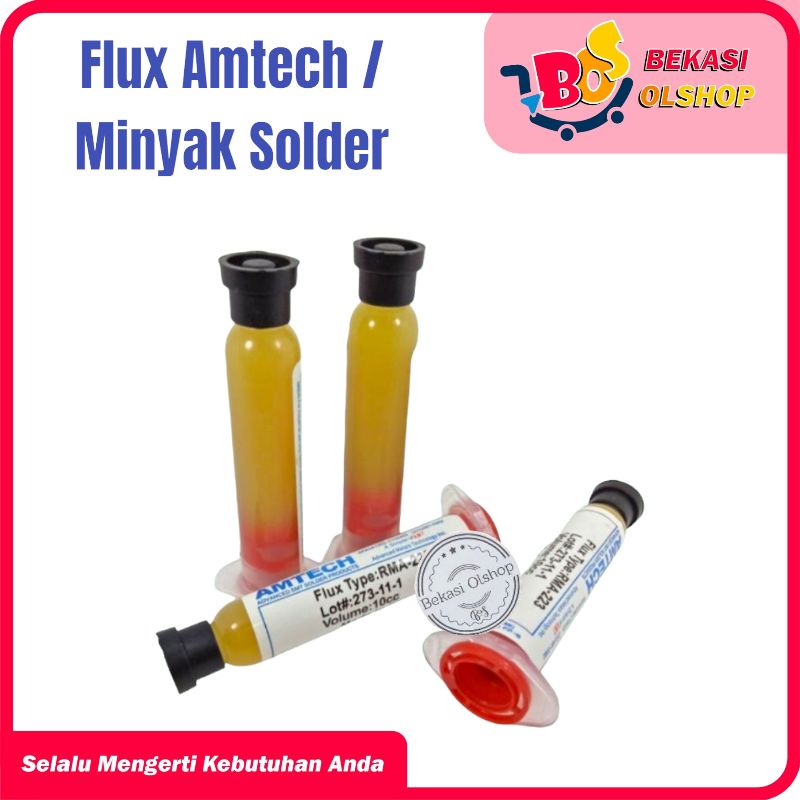 Jual FLUX AMTECH 223 / MINYAK SOLDER / PASTA SOLDER / FLUX SOLDER ...