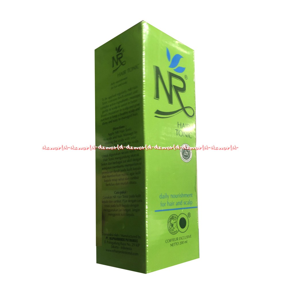 NR Hair Tonic Daily Nourishment For Hair And Scalp 200ml Penyubur Rambut