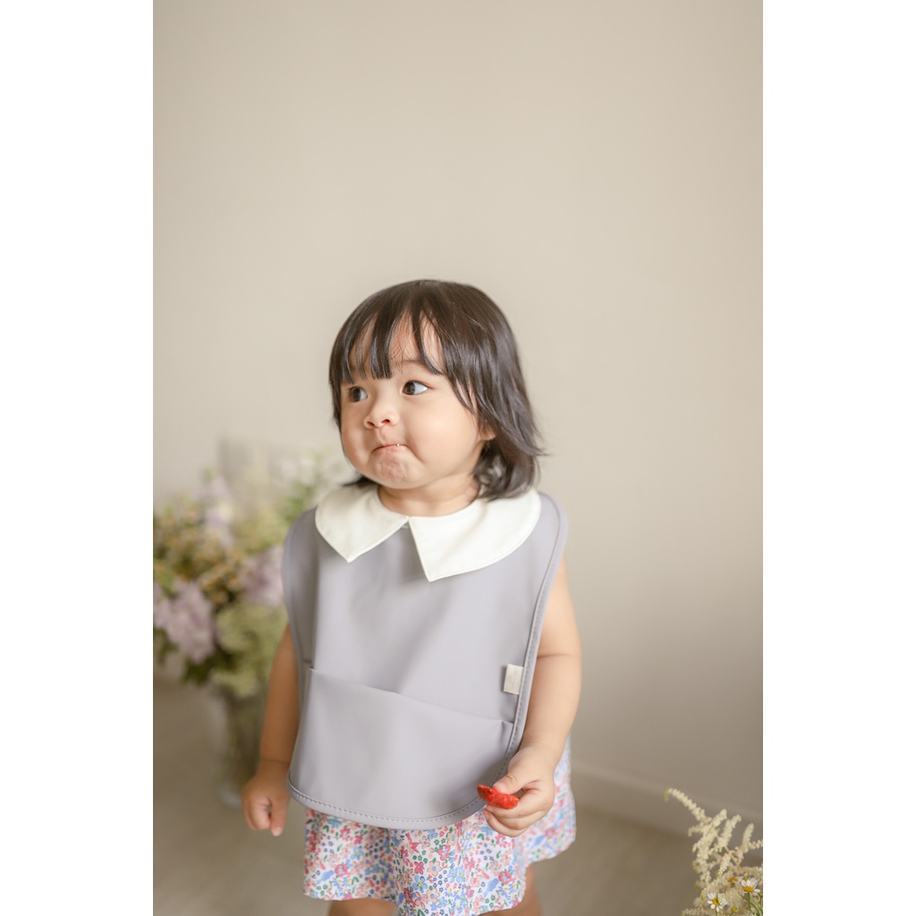 Mellow Preppy Bib Celemek Bayi Anak Hello Mellow