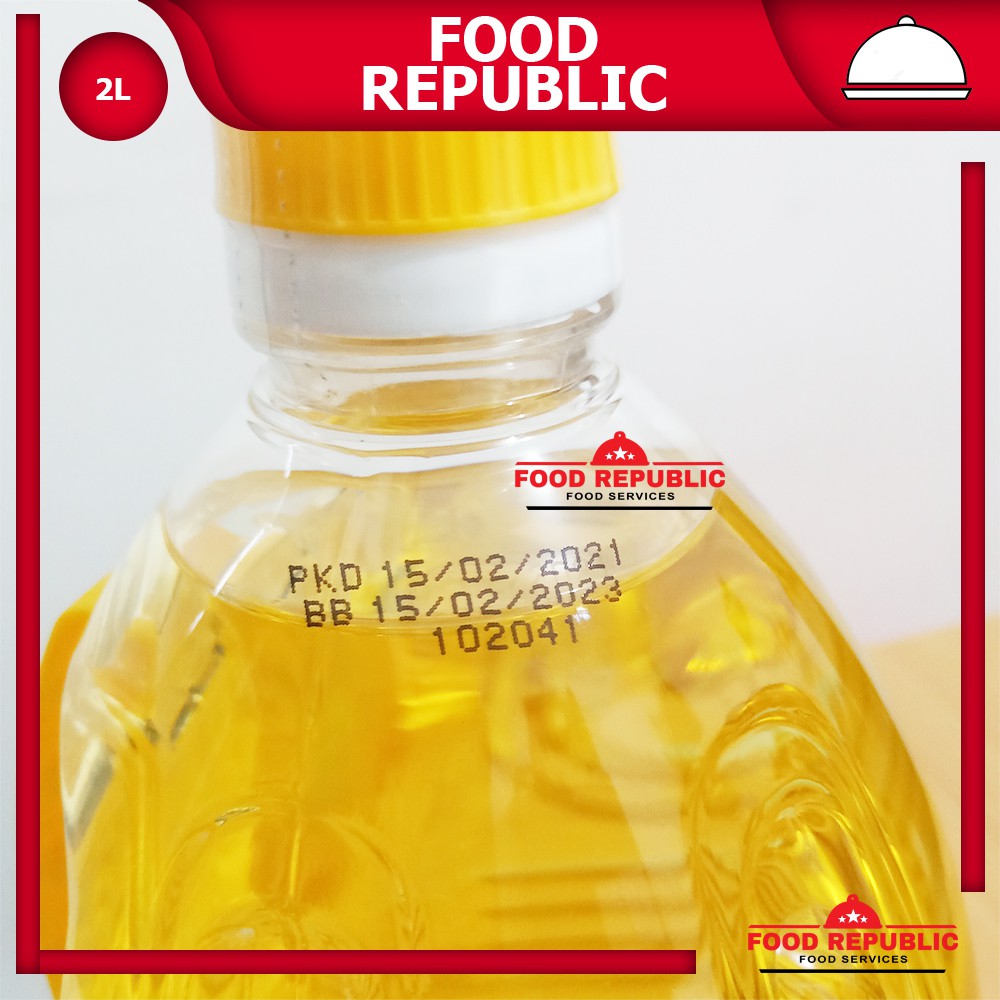 SUNFLOWER OIL LILY FLOWER 2 LTR - MINYAK GORENG SEHAT BUNGA MATAHARI