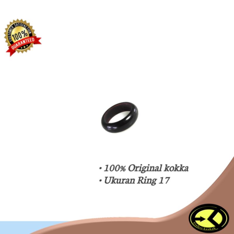 kaokah cincin nabawi polos ring kaokah pria wanita