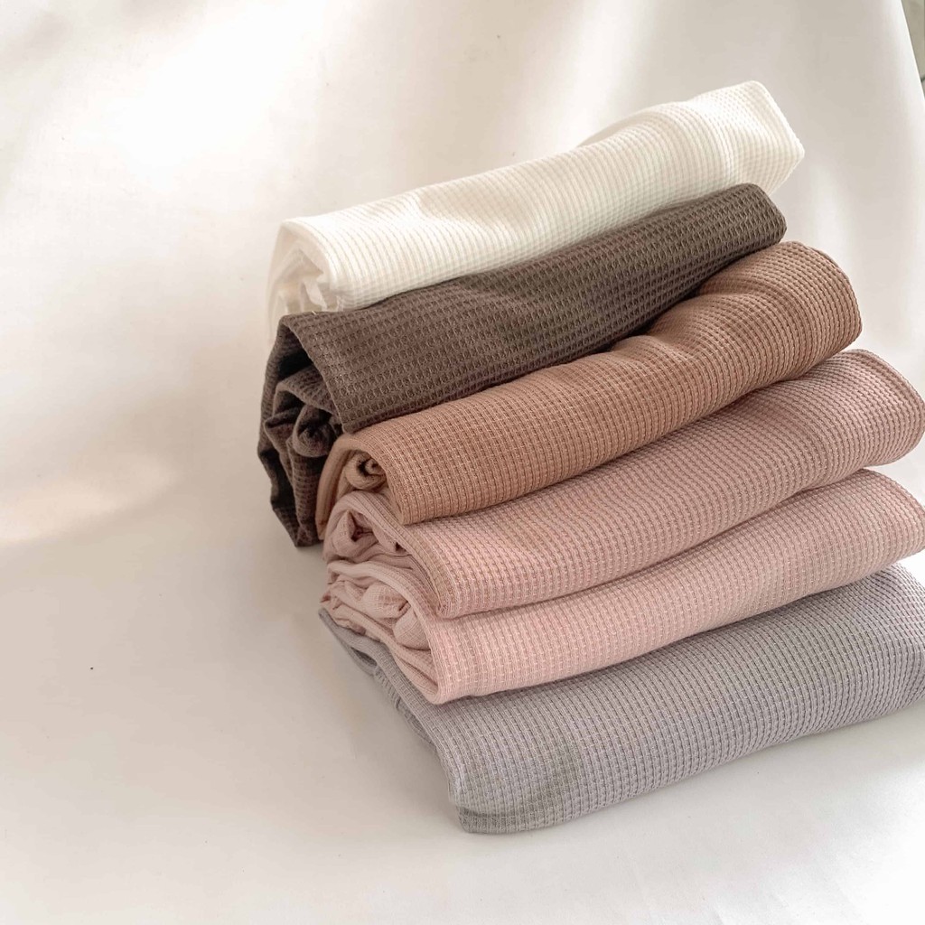 Waffle Baby Blanket Selimut Bayi Hangat Waffle Baby Blanket Selimut Bayi Hangat