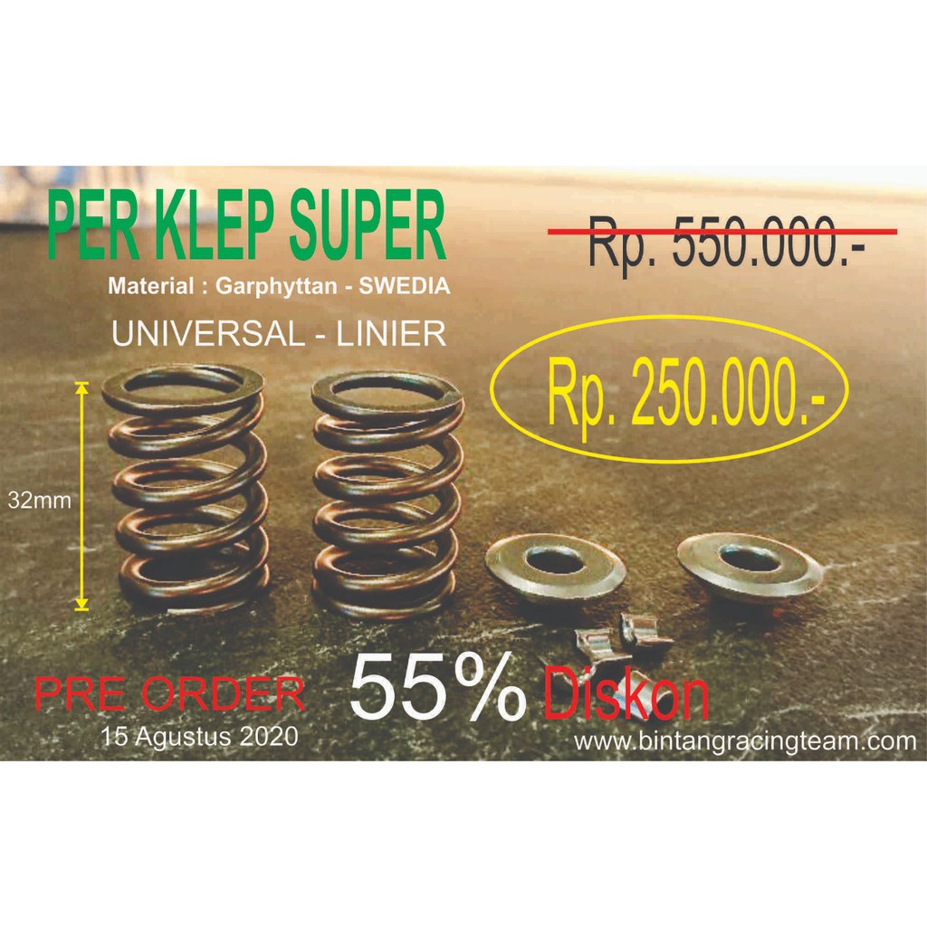 Per Klep Super BRT Universal Oval Progresive GEN 2