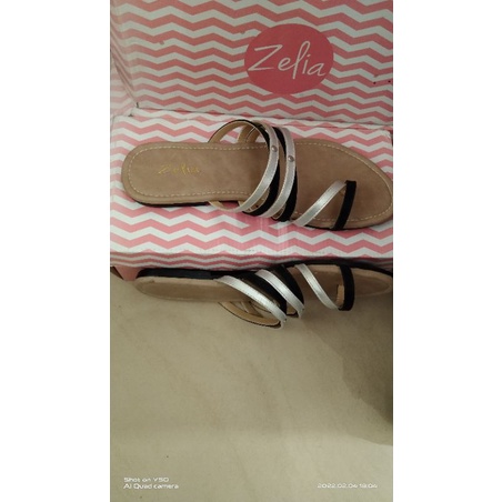 SANDAL LEPES ZELIA PEREMPUAN ORIGINAL