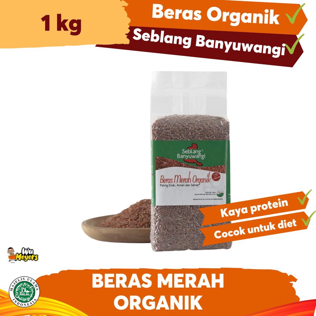 

Beras Merah Organik Seblang Banyuwangi (HARGA 2 PCS)