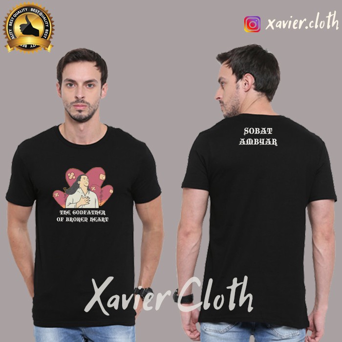Premium Kaos Baju Tshirt DIDI KEMPOT THE GODFATHER OF BROKEN HEART - Kaos Didi Kempot Sobat Ambyar