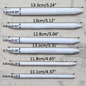 Tortillon - Blending Stump Sketch 6 Sizes