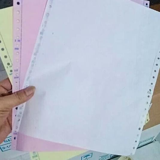 

♂ Kertas komputer Continuous form 9.5x11 inch isi 250set ✸