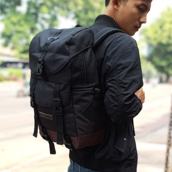 Tas Punggung Backpack Ransel Laptop ETPHIS Pria Wanita Cowok Cewek Kuliah Sekolah Kerja Branded ORI