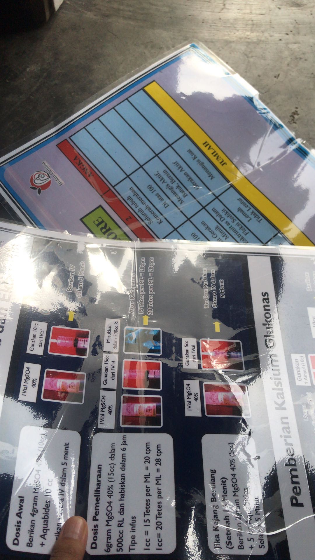 Poster Tabel Nilai Apgar Score