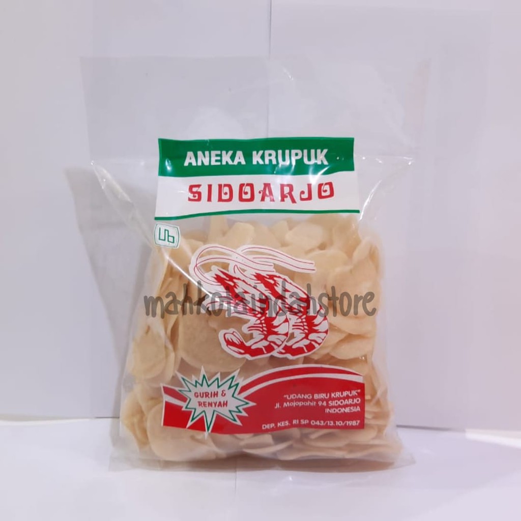 

ANEKA KRUPUK UDANG BIRU SIDOARJO 500GRAM