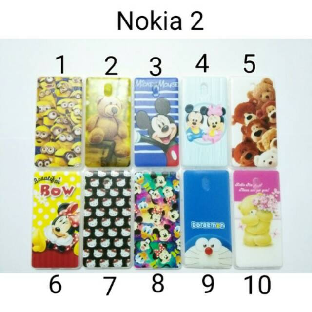 Case Karakter For Nokia 2 / Softcase Nokia 2